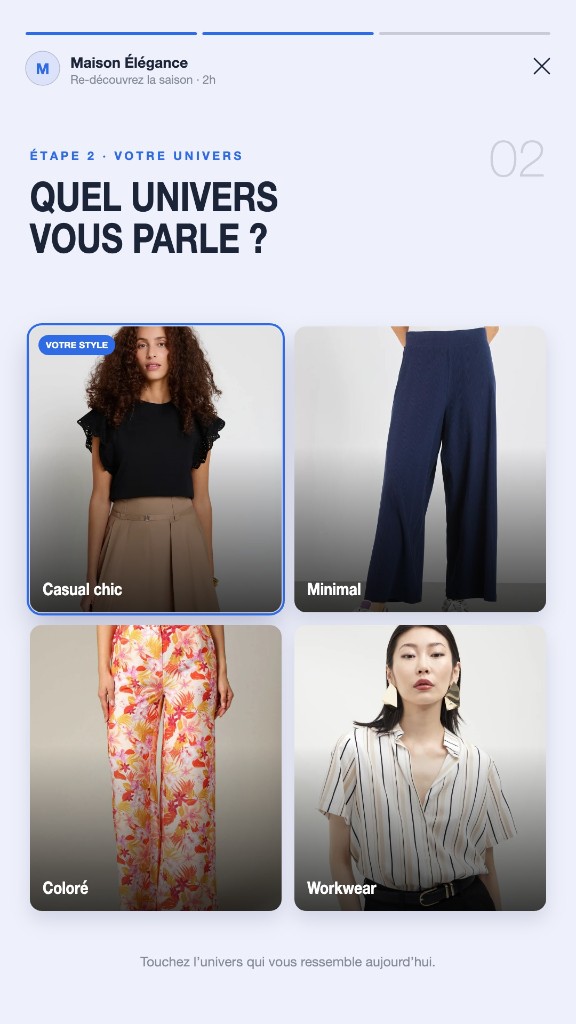 Style Explorer, écran 2