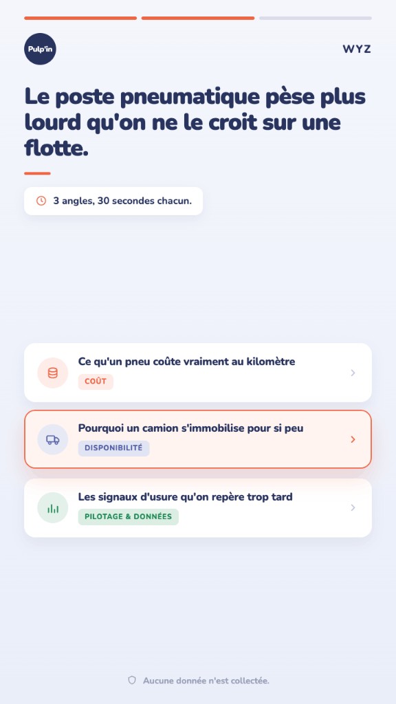 Pantalla del vídeo Primer contacto para Maya R.